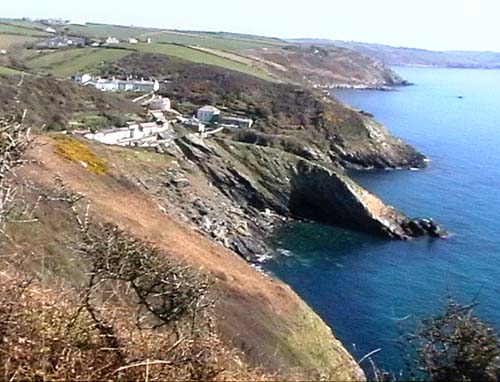The coast and Portloe